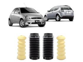 2 Kit Parcial Batente Traseiro Ford Ka 1999 2000 2001 2003