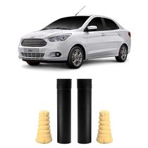 2 Kit Parcial Batente Traseiro Ford Ka Sedan 2017 2018 2019