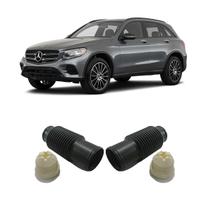 2 Kit Parcial Guarda Pó Dianteiro Mercedes Glc250 2017 18 19