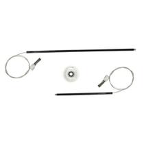 2 Kit Reparo da Máq de Vidro Elétrico original, Fox, Crossfox, Spacefox, portas traseiras. Cód.086