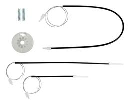 2 Kit Reparo Gol G3 - 4 Portas Dianteiras p/ Máquina de Vidro Eletrico 3 cabos Cód: 0125