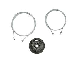 2 Kit Reparo Máq Vidro Elét Citröen C3 4 Portas Dianteiras Lado Dir (ano até 2009) Cód : RTX 0118