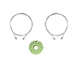 2 Kit Reparo Máq Vidro Elétrico Fiat Stilo Portas Traseiras Código : RTX 0126