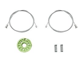 2 Kit Reparo Máq Vidro Elétrico Punto e Linea P. Dianteiras (ano 2008 em diante)Código : RTX 0119