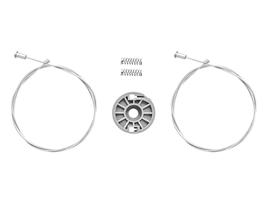 2 Kit Reparo Máq Vidro Elétrico Spin Portas Traseiras Cód : RTX 0149