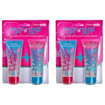2 Kit Sabonete Demaquilante Make Up Make Out Dermachem 100ml