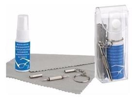 2 Kit Spray Limpador De Lentes E Óculos Conjunto Cuidador