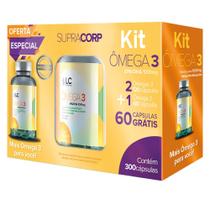 2 Kit Supracorp Omega 300 Cápsulas