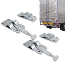 2 Kit Trava Porta Baú Caminhão / Carreta Macho E Fêmea T