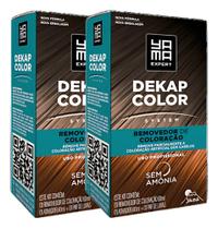 2 Kit Yama Dekapcolor System Removedor De Coloração (120ml)
