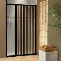 2 Kits Box Frontal de PVC 185x100cm Sanfonado Bcf Preto 2 Kits Box Frontal de PVC 185x100cm Sanfonado Bcf Preto