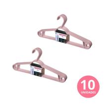 2 Kits Cabide Pendura Mais 5 Peças Rosa 2 Kits Cabide Pendura Mais 5 Peças Rosa