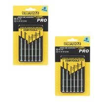 2 Kits Chaves De Precisão 6 Peças Conserto De Eletrônico Celular Óculos Controle Relógio Notebook 2 Kits Chaves De Precisão 6 Peças Conserto De Eletrônico Celular Óculos Controle Relógio Notebook