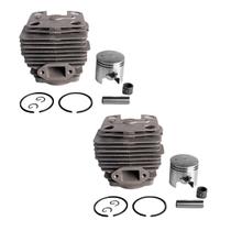 2 KITS Cilindros Completos Compatível Roçadeira Husqvarna 143rii