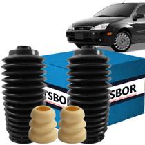 2 Kits Coifa + Batente Dianteiro Ford Focus de 2000 até 2008