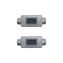 2 Kits Condulete 3/4 Placa 1 Posto e Mod Tomada Tramontina