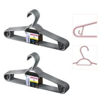 2 Kits De Cabides Para Roupas Leves Blusa Saia Adulto 12pçs