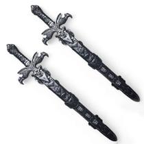 2 Kits Espada e Bainha Guerreiro de Batalha Infantil JR0956