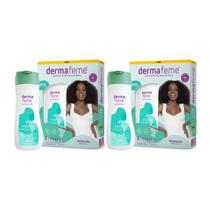 2 Kits Sabonetes Intimo Dermafeme Fresh Cimed