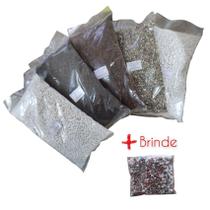 2 kits substrato cultivo grow indoor -10 litros + brinde