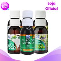2 Kits Terapia Capilar Óleo de Coco + Rícino + Alecrim Natuhair 60ml - (6 UN) 2 Kits Terapia Capilar Óleo de Coco + Rícino + Alecrim Natuhair 60ml - (6 UN)