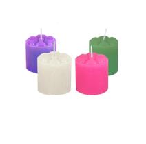 2 Kits Velas Advento Várias Cores Coroa Advento 2 Candelabro - Velitas (r)