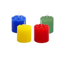 2 Kits Velas Advento Várias Cores Coroa Advento 4 Candelabro