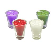 2 Kits Velas Coroa Advento Copinho Candelabro Cores 1