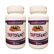 2 L-Triptofano 60 Cápsulas 500mg - Rei terra