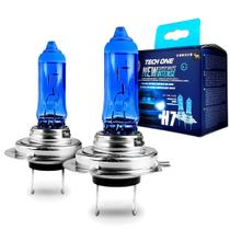 2 Lâmpada Automotiva Halógena Super Branca H7 12v55w Techone