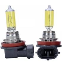 2 Lâmpada H11 55 Watts Amarela Gold Vision 12V 3000K