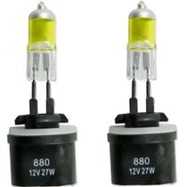 2 Lâmpada H27 880 27 Watts Amarela Gold Vision 12V 3000K