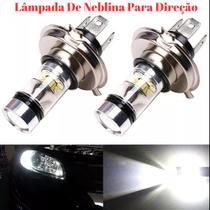 2 Lâmpada H7 De Neblina Para Direção Cor White Farol Carro