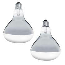 2 Lâmpada infravermelho secagem mantém alimentos quentes estufa batata frita cabine de pintura 250w