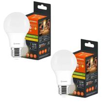 2 Lâmpada Led Bulbo CLA60 3000K 220V E27 8.5w DIM Ledvance