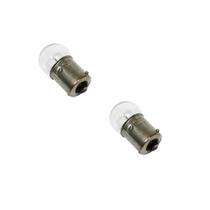 2 Lampada Pisca Soquete Ferro 12v 10w Cristal TL003