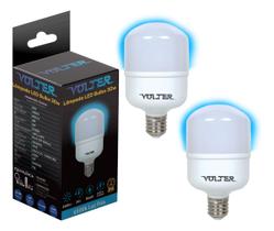 2 Lâmpada Super Bulbo 30w Econômica 6500k E27 Volter Bivolt 2 Lâmpada Super Bulbo 30w Econômica 6500k E27 Volter Bivolt