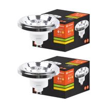 2 Lâmpadas Ar111 Ledvance 13w 2700k Luz Neutra 1250lm Gu10