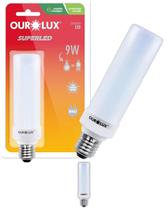 2 Lâmpadas Compacta Led 9w Bivolt Base E27 Cor da Luz Branco Neutro Ourolux