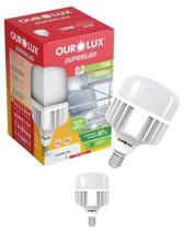 2 Lâmpadas LED Alta Potência T 120w Bivolt Base E40 Cor da Luz 6500k Branco Frio Ourolux