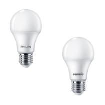 2 Lâmpadas Led Bulbo 9w 4000k Philips Neutro A60 806Lm