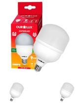 2 Lâmpadas Led de Alta Potência 20w Bivolt E27 Cor da Luz 6500k Branco Frio Ourolux