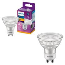 2 Lâmpadas Led Dicroica 4w Philips GU10 2700k 350lm Bivolt