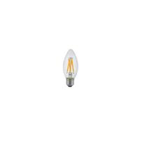 2 Lâmpadas Led Filamento 4w C35 Vela E27 Cristal Mbled