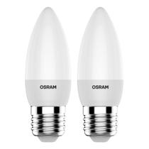 2 Lâmpadas Led Vela Fosca 2700k 260lm E27 Ledvance 7019477 2 Lâmpadas Led Vela Fosca 2700k 260lm E27 Ledvance 7019477