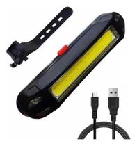 2 Lanterna Bike Sinalizador Traseiro Farol Led Luz Segurança