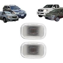 2 Lanterna Lateral Pisca Paralama Corolla Fielder Hilux SW4 Com Soquete Cristal