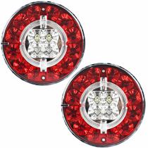 2 Lanterna LED Multifunção Caminhão Carreta Trator Buggy 12V