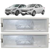 2 Lanterna Luz De Placa Onix Prisma 2013 2014 2015 2016 2017 2018 2019