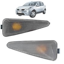 2 Lanterna Pisca Seta Lateral Paralama Sandero 2008 2009 2010 2011 2012 2013 2014